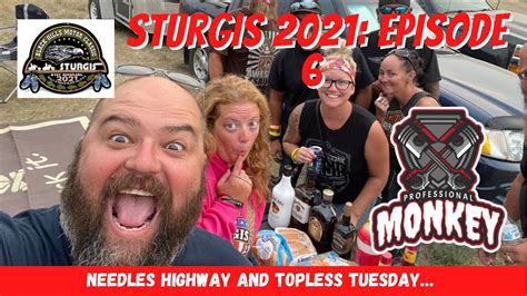 boobs of sturgis|Sturgis 2021: Topless Tuesday and Needles Highway .